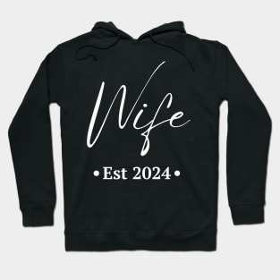 Wife est 2024 Hoodie